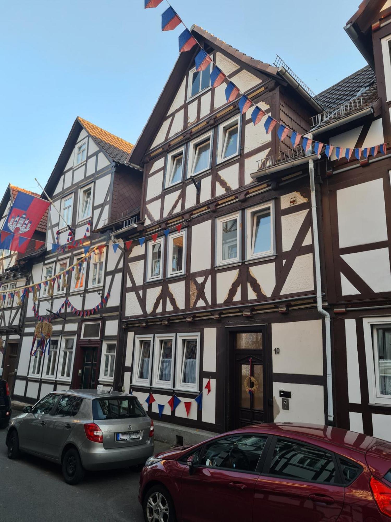Fachwerk- Ferienwohnung Mit Charme Bad Sooden-Allendorf Szoba fotó